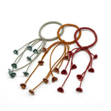 Handmade Cute Fashion Elastic Flower Ribbon Hair Ropes Rubber Band Hair Accessories Hair Ties