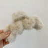 New Plush Hair Claw Women Elegant Acrylic Hairpins Faux Fur Hair Clip Barrette Crab Headwear for Girls Hair Accessories
