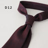 New Jacquard Polyester 8CM Formal Red Brown Neckties Men's Casual Cartoon Neck Tie Suit Cravat Wedding Party Banquet Accessories