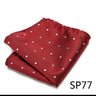 Pocket Square Handkerchief Nice Handmade Woven 100% Silk Hanky Pocket Square Printed  hombre Pink Office Clothing accessories