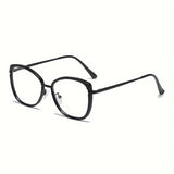 1 pair of new color-changing anti-blue light glasses, fashionable and personalized women's glasses, effectively block blue light