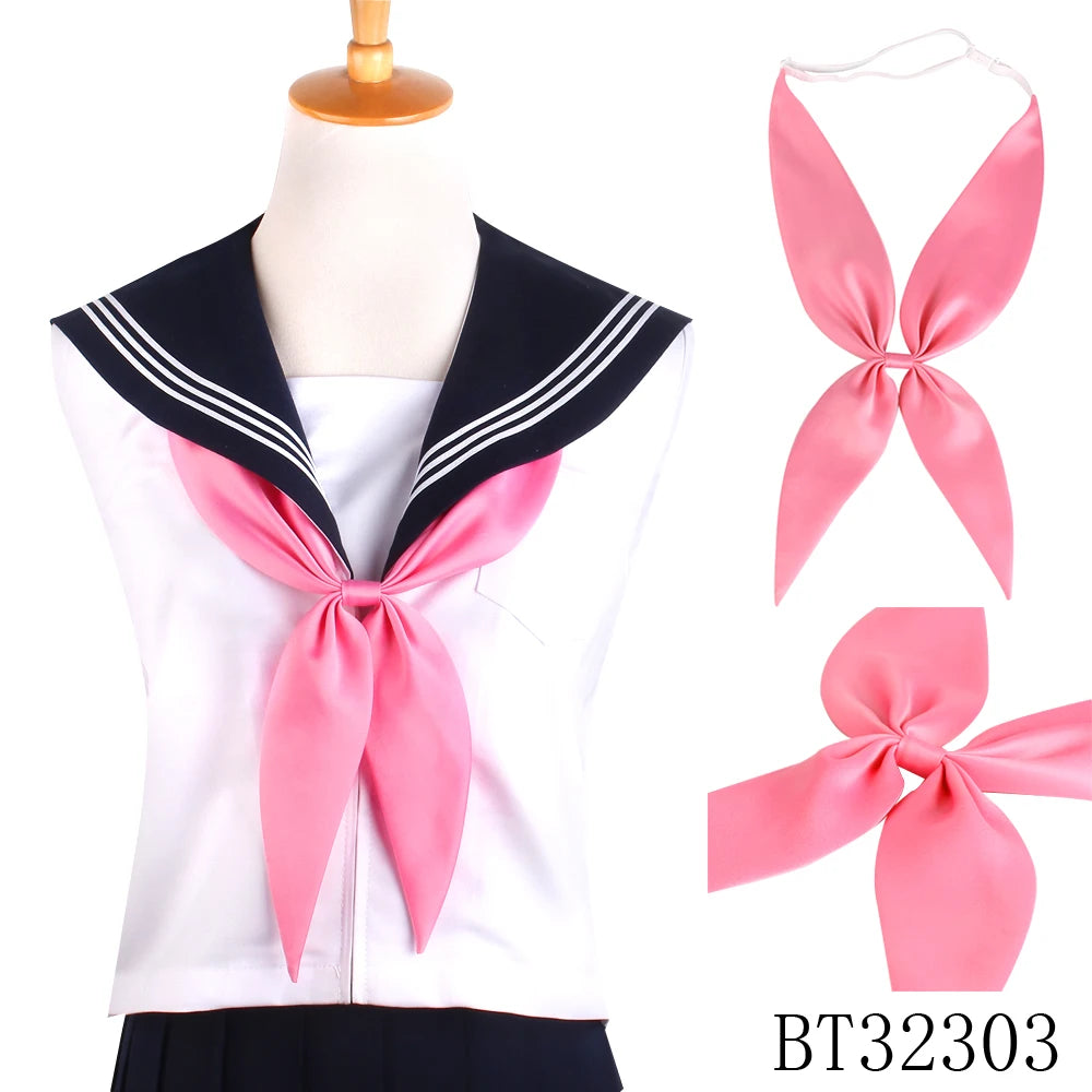 Ladies Bow tie Classic Shirts Bow Tie For Women Business Bowknot Student Solid Bow Ties JK Butterfly Girls Suits Bowties