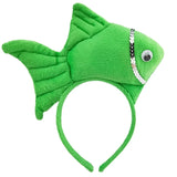 Cartoon Animal Headband Halloween Festival Performance Props Headband Little Penguin Lion Monkey Fish Headbands Hair Accessories