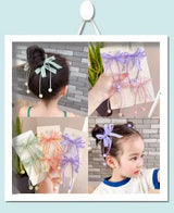 New Girls Colorful Wigs Ponytail Headbands Rubber Bands Beauty Hair Bands Headwear Kids Hair Accessories Head Band Hair Ornament