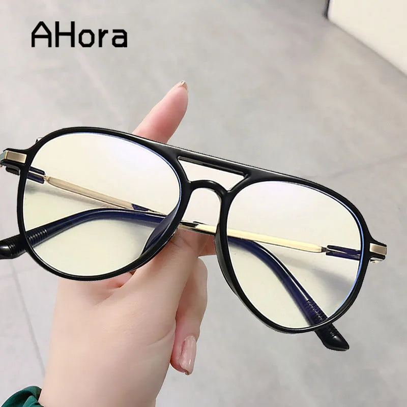 Reading Glasses Blocking Blue Light Fahsion Frame Computer Goggles Presbyopic Eyeglasses Women&Men 0+1.0 1.5 2.0 3.0 3.5 +4.0