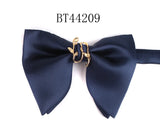 New Wedding Bowtie Casual Solid Bow tie For Men Women Adult Bow Ties Cravats Male Over Size Bow knot For Party Black Men Bowties