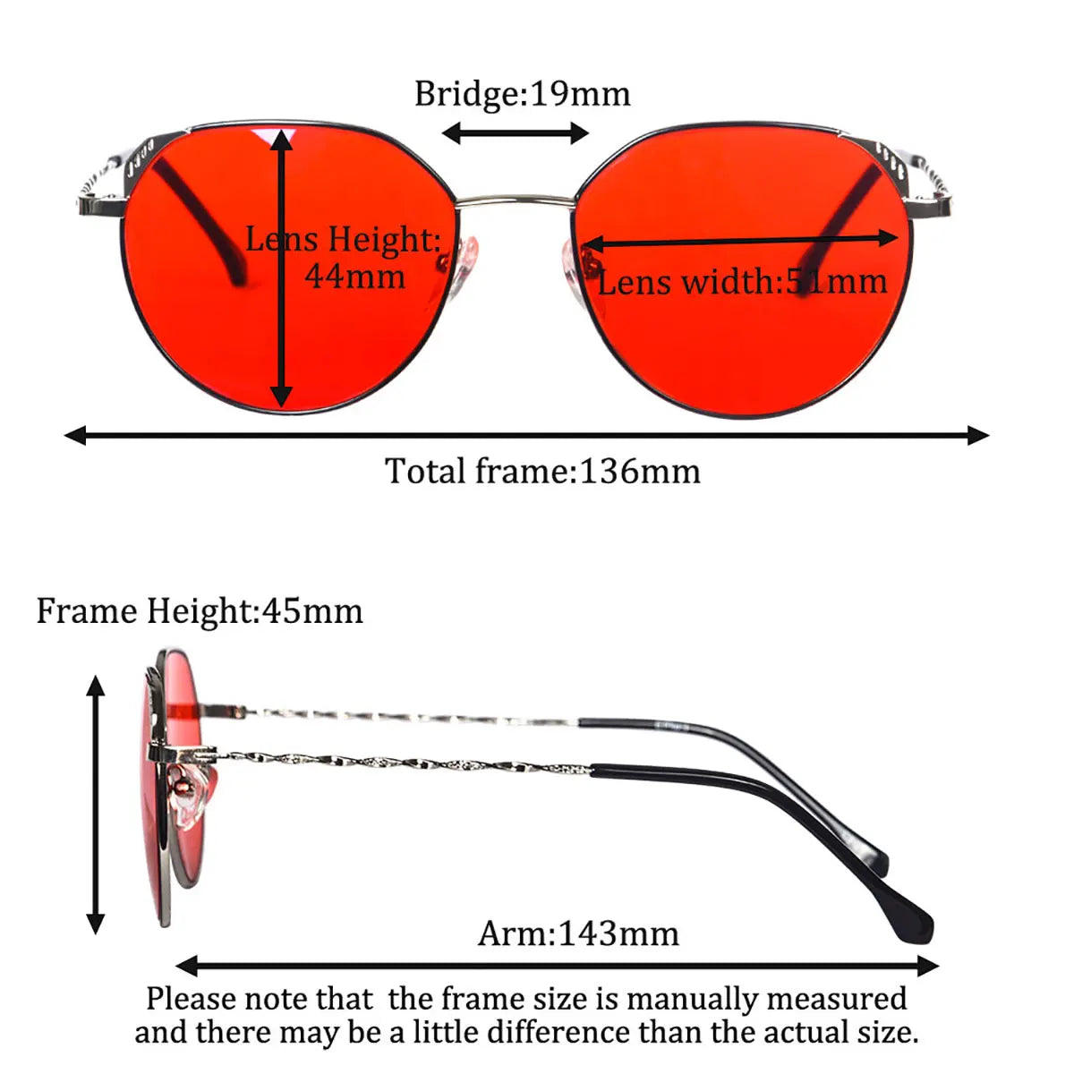 Good Sleep Blue Light Blocking Glasses Men Women Red Lenses Anti Green Light Eliminate Eye Strain Glasses  Bluelight clear lens