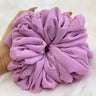 Elastics Chiffon Hair Band Solid Color Big Circle Scrunchies for Women Girl Ponytail Holder Hair Rope Hairband Hair Accessoires