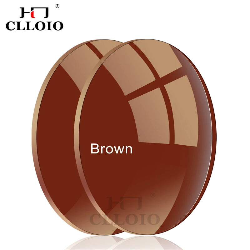 CLLOIO Polarized Lens 1.56 1.61 1.67 Myopia Hyperopia Sunglasses Lens Prescription CR39 Resin Aspheric Anti-Glare Glasses Lenses