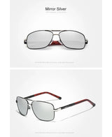 KINGSEVEN Classical Men’s Sunglasses High Quality Aluminum HD Mirror Lens Functional Glasses Women Driving Accessory Eyewear