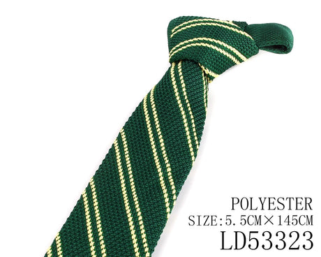 Green Color Neck Ties Casual Skinny Tie For Party Boys Girls Plaid Necktie Wedding Necktie For Groom Striped Neck Wear For Men