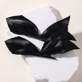 2pcs Black White Ribbon Hair Bows Clips Vintage Bowknot Side Hairpin Cute Girls Barrettes Headdress Hair Accessories for Women