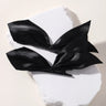 2pcs Black White Ribbon Hair Bows Clips Vintage Bowknot Side Hairpin Cute Girls Barrettes Headdress Hair Accessories for Women
