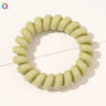 High Elasticity Telephone Coil Hairbands Women Spiral Hair Ties Girls Hair Rings Rope Solid Color Hair Accessories Gum Scrunchy