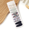 10Pcs/set 2.2'' Printed Embroidery Waterdrop Shape Hair Clips For Cute Girls BB Hairpin Barrettes Headwear Kids Hair Accessories