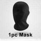 Cosplay Black No Hole Spandex Head Cover Hat Women Men Simulate CS Balaclava Cap Sun Uv Protection Bike Motorcycle Ski Mask