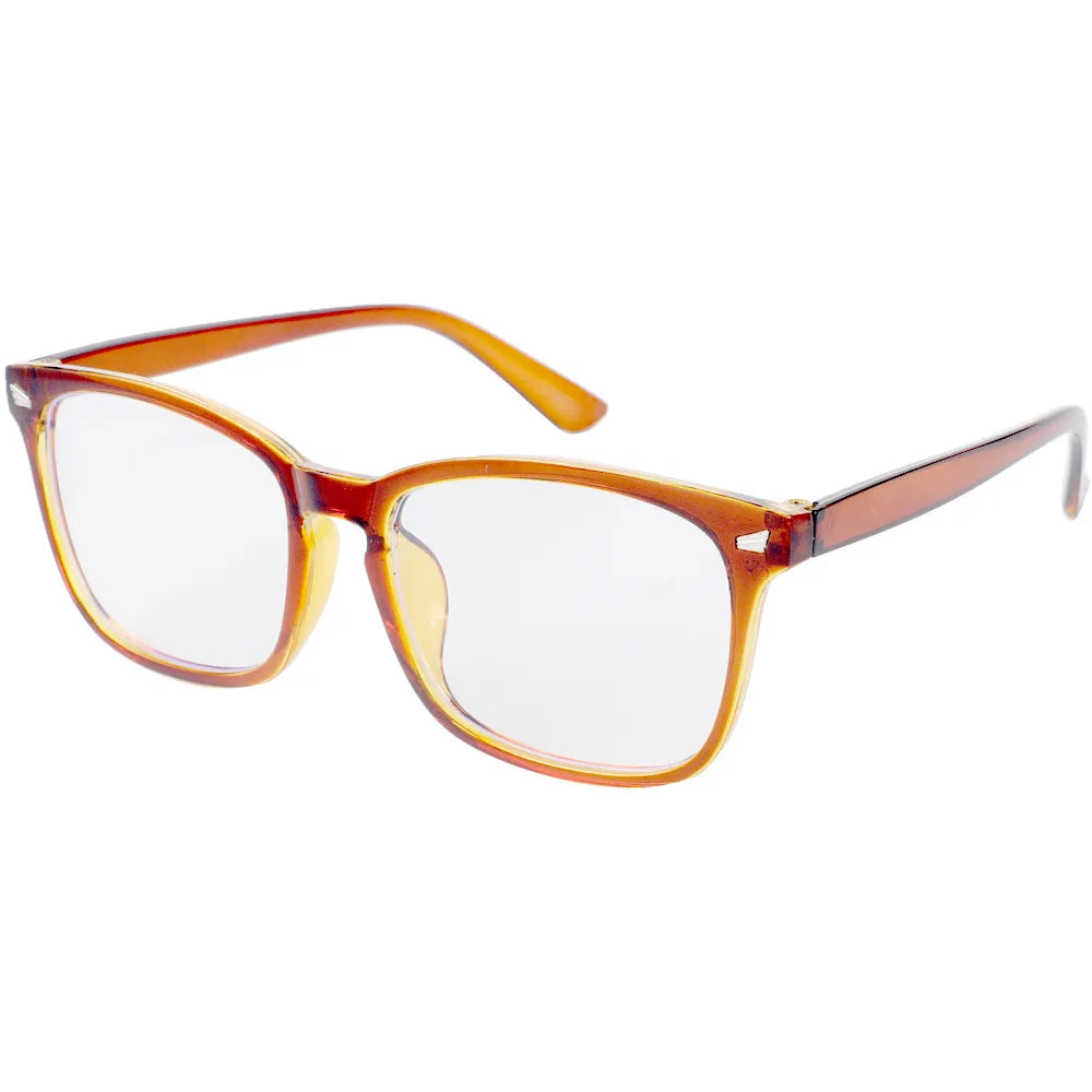 Blue Light Blocking Glasses, Computer Reading/Gaming/TV/Phones Glasses for Formal Business Women Men,Anti Eyestrain & UV Glare