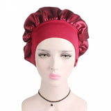 Soft Shower Caps Soft Silk Night Caps Hair Care Bonnet Nightcap for Women Beauty Salon Hair Care Hats Bathroom Products