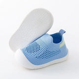 Spring Summer Toddler Shoes Breathable Knitted Kids Sneakers Boys Slip-on Tennis Shoes Girls Soft Non-slip School Casual Shoes