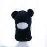 HOT sale 3D Ear Hat Halloween Hat Metal chain hat Handmade crochet hat Knitted hat skiing cap mask hat Winter women hat warm hat