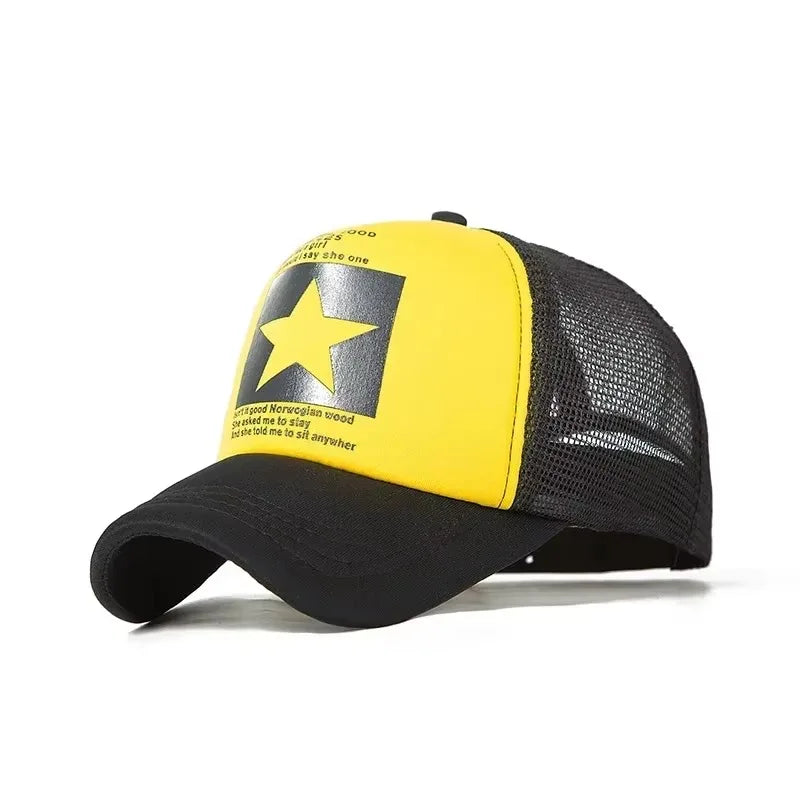 Fashion Brand Baseball Cap Women Baseball Hat Breathable Men Women Summer Mesh Cap Baseball Caps Gorras