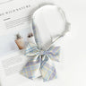 Fashion JK Bowtie Women College Student Collar Tie Cotton Plaid Bowknot Lolita Girls Adjustable Butterfly Anime Cosplay Cravat