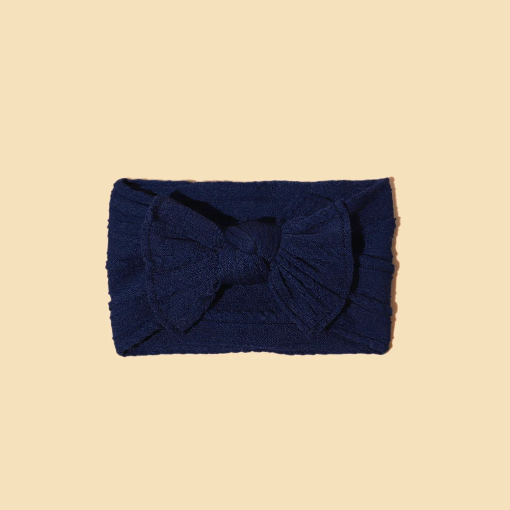Baby Accessories For Newborn Toddler Kids Baby Girl Boy Headband Nylon Jacquard Hair bandand Solid Colour Elastic Hair Accessori