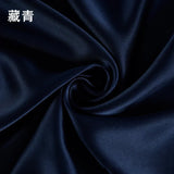 19 Momme Width 114cm 100% Pure Natural Mulberry Silk Fabric Make Clothing/Pillowcase/Eye Mask/Nightcap/Bedding/Pajamas Fabric
