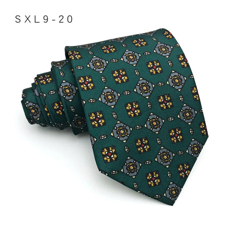 MUGIVALA Vintage 9cm Tie Modern Men's And Women's Formal Wear Business Printed Arrow Tie For Men Personality Suit Accessories