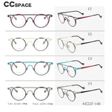 55266 Pure Titanium Glasses Frame Men Round Punk Eyewear 2022 New Male Classic Full Optical Prescription Eyeglasses Frames