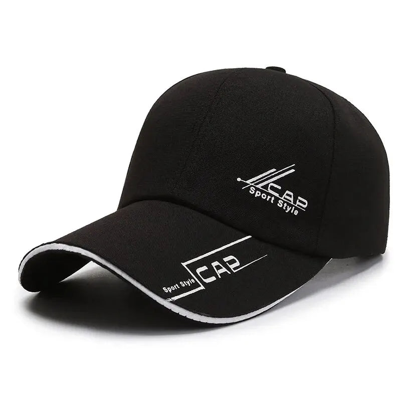 1pc Fashion Men's Baseball Hat Personalized Letter Printed Duck Tongue Hat Outdoor Leisure Baseball Hat for Unisex