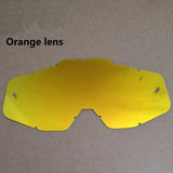 Motorcycle Goggles Lens for 100% Sun-Glasses for Outdoor Sport Dirtbike Helment Accessory Gold Blue Silver Clear Tear-Off Lens