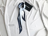 MS.FLYTIE Four Seasons Matching Scarf Female Multi-functional Korean Version Simple Geometric Decoration Diamond Shaped Scarf