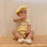Fashion Cute Baby Knitted Beret Hat Solid Color Children's Warm Hats Autumn Winter Cap For Kids Outdoor Bonnet Accessories Gift