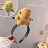 Headbands Summer Ladies Cute Face Wash Headband Funny Plush Hair Bands Hair Accessories Newborn Baby Props Children's Gifts