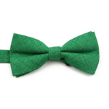 High Quality Mens Solid Color Bowtie Set For Men Children Wedding Party Dinner Accessory Pink Orange Father-son Bow Tie Gift