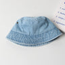Baby Bucket Hats Cotton Washed Denim Children Cool Cap For Girl Boys Panama Fishing Hat Beanie Sun Protection Baby Accessories