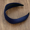 Women Very Wide Ribbed Knit Hairbands Tooth Headbands Non-slip For Washing Sports Simple Solid Color High Crown Headwrap 7cm