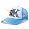 New Paw Patrol Kids Letters Baseball Caps Boys Cartoon Casuals Hat Children Sports Sun Hat Adjustable Peaked Cap Birthday Gifts