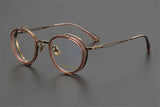 Exquisite Titanium Handmade Glasses Frame Mens Women Retro Square Spectacle Frames Eyeglasses Japanese Design Oval Round Eyewear
