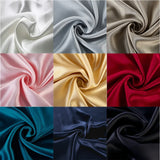 19 Momme Width 114cm 100% Pure Natural Mulberry Silk Fabric Make Clothing/Pillowcase/Eye Mask/Nightcap/Bedding/Pajamas Fabric