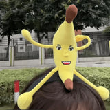New Kawaii Pink Rabbit Banana Guinea Pig Plush Headband Creative Funny Fun Fashion Portable Cute Anime Headband for Woman Girls