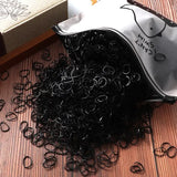 1000pcs Girls Elastic Hair Bands Nylon Rubber Band Headband Hair Accessories Kids Ponytail Holder Bands Kids Ornaments