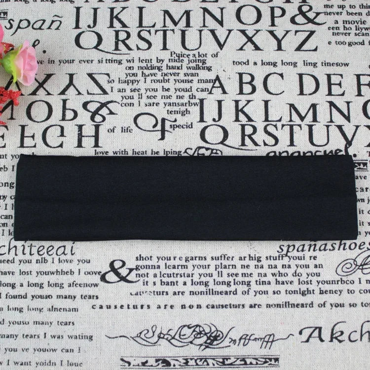 Fashion Sports Headbands for Women Solid Elastic Hair Bands Running Fitness Yoga Hair Bands Stretch Makeup Hair Accessories Hot