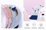 Baby Bear Baseball Cap New Spring Summer Cute Cartoon Solid Sunhat Boys Girls Cotton Snapback Caps Kid Hip Hop Fishing Hat 3-12M