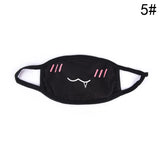 1pc Mouth Face Mask Unisex Cotton Dustproof Mouth Face Mask Anime Cartoon Bear Women Men Muffle Face Mouth Party Masks