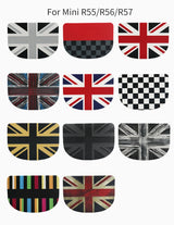 Leather Car Rear Seat Back Handle Decal Cover Protective Sticker For Mini Cooper R56 R55 F56 F57 Interior Decorative Accessories