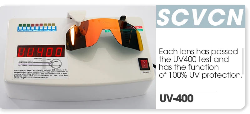 SCVCN New Riding Cycling Sunglasses Outdoor Sports Running Goggles Men's Mtb Bicycle Glasses Women Cycling Eyewear 1 Lens