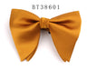 New Solid Bow Tie For Men New Wedding Bowtie Adjustable Oversize Bow tie For Wedding Groom Big Bow ties Butterfly Men's Gifts