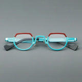 New stylish round glasses frame 7020 retro ultra-light pure titanium glasses frame can be equipped with prescription glasses.
